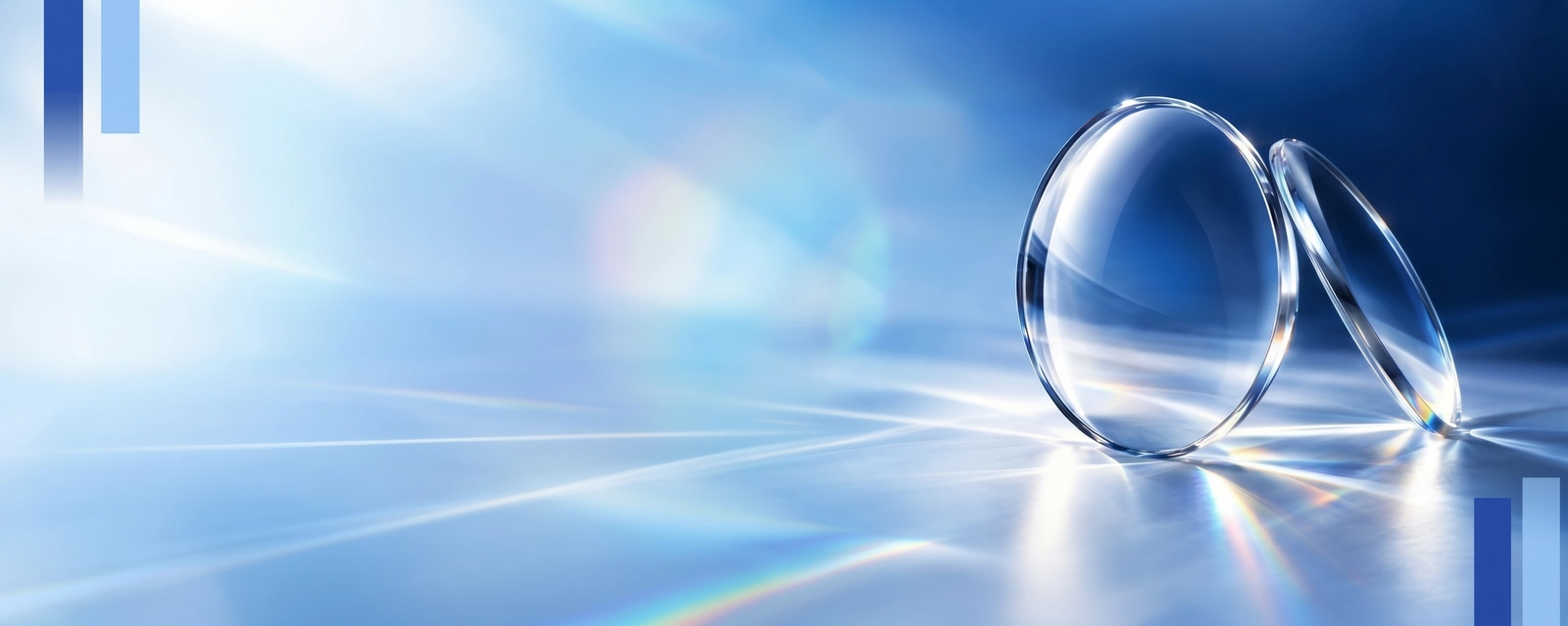 Infoptic Optical Lens Signature Caustic Glass Art